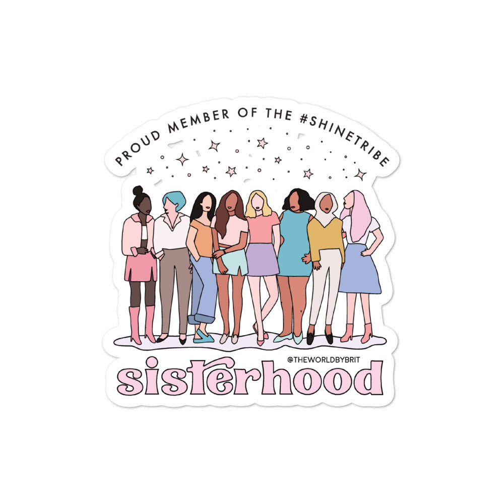 #SHINETRIBE Sisterhood Sticker