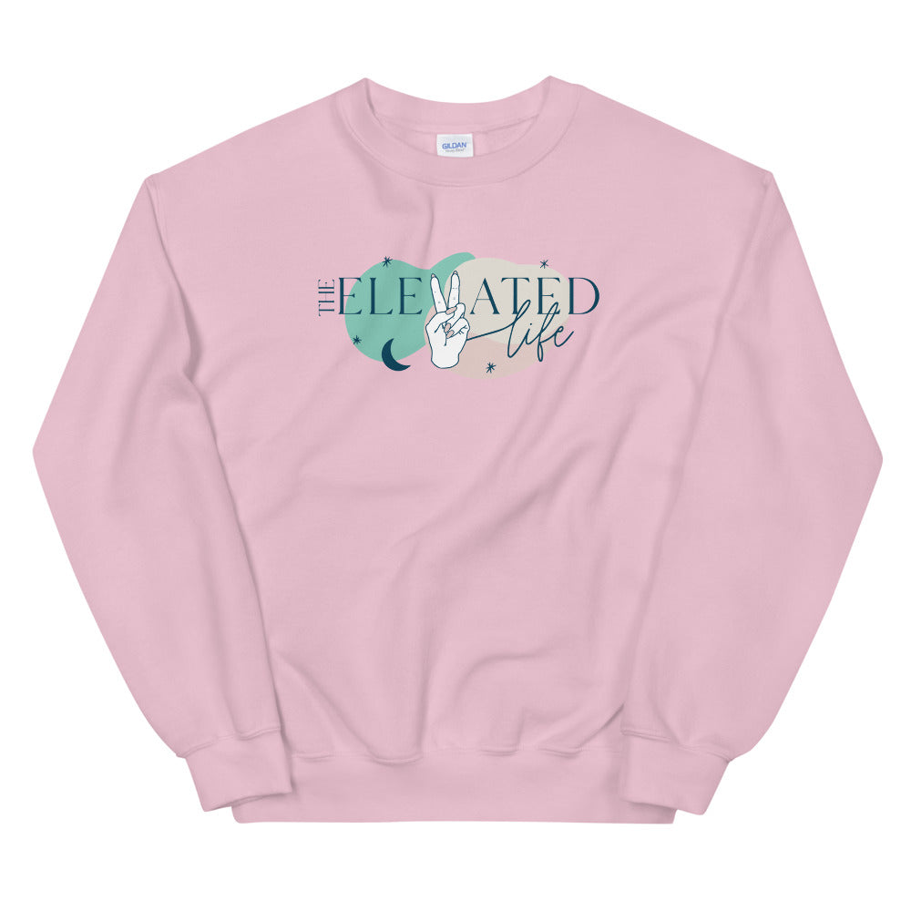 The Elevated Life Peace Sweatshirt